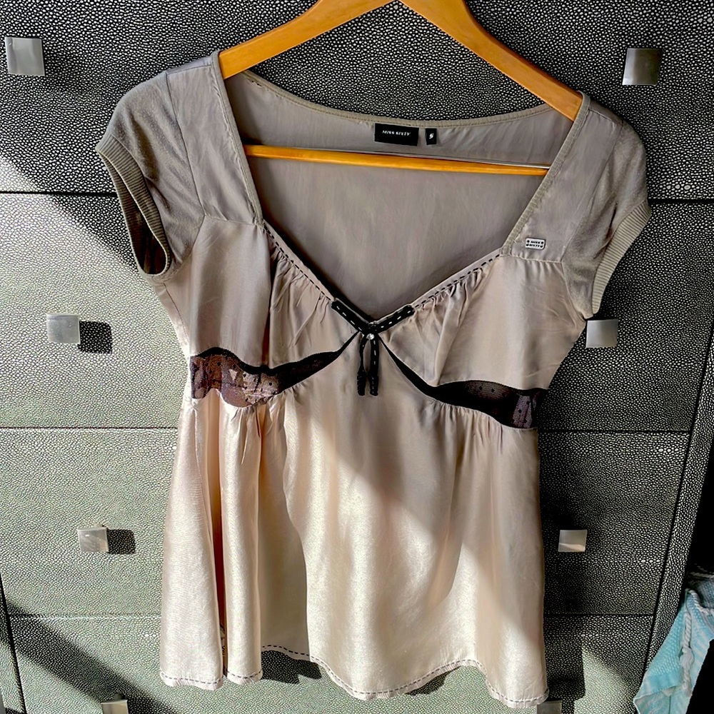 Miss sixty babydoll blouse